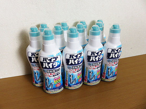 Kao/花王 パイプハイター 高粘度ジェル 排水パイプ用洗浄剤 12個セット 　（1個500g×12個）強力除菌/排水パイプ及び排水口のヌメリの除去