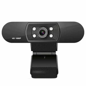 【最安値】HDウェブカメラ プライバシーシャッター付き 1080P/1920P 200万画素 マニュアルフォーカス WEBカメラ 内蔵 マイク 360°調整可能