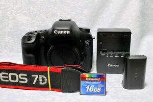 Canon EOS 7D ショット数少ない700回強
