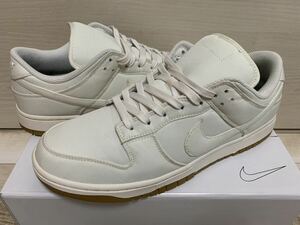 Size 28 NIKE DUNK LOW BY YOU キャンバス 白 x 白 US10★ナイキ ダンク white ID