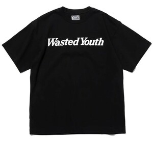 【Wasted Youth】 T-SHIRT Lサイズ 送料込み/未使用品/ブラック/23SS/ウェイステッド ユース/ドランク/完売