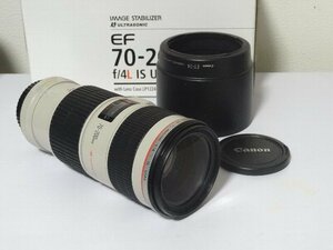 即決！Canon EF70-200mm/f4L IS USM　フルサイズ対応望遠ズーム　実用レンズに！