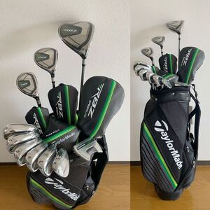 ★送料無料★ テーラーメイド RBZ SPEEDLITE クラブセット 硬さS 計10本 男性用ゴルフクラブセット