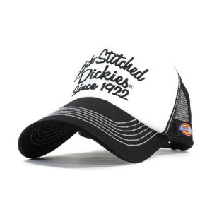 ディッキーズ Dickies Stitched メッシュキャップ ホワイト メンズ レディース アメカジ 野球帽 帽子　ミリタリー