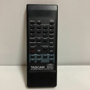 赤外線発光確認済み　返品可　TASCAM　オーディオリモコン　RC-RW900　匿名配送　10