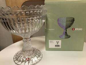 ♪イッタラ マリメッコ♪ iittala marimekko マリボウル 大 155㎜ ラージサイズ 透明 クリア ベーシック 限定箱付