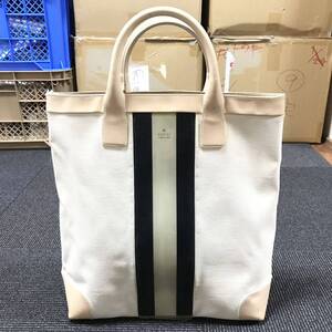 【グッチ】本物 GUCCI トートバッグ ビジネスバッグ 書類かばん ハンドバッグ エナメルレザー×キャンバス メンズ レディース イタリア製
