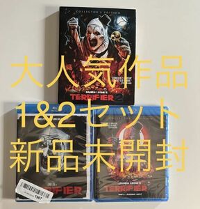 新品★テリファー1＆2[Blu-ray]人気　セット売り ブルーレイ テリファー ホラー スプラッター ピエロ