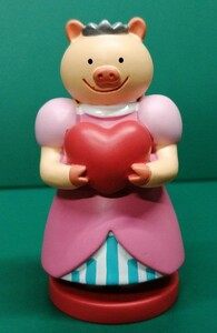 松屋　銀座　バレンタインデー　幸福のブタ　豚　ぶた　置物　フィギュア　2017年