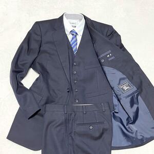 【美品】Burberrys バーバリーズ スーツ メンズ スリーピース 2B L相当 ヴィンテージ 90’s