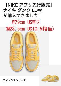 [W29cm 新品未使用] Nike WMNS Dunk Low Citron Pulse ナイキ ウィメンズ ダンク ロー シトロン パルス DD1503-002 メンズ28.5cm相当