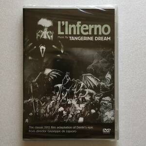 【DVD】「L’Inferno」Music By TANGERINE DREAM The classic 1911 film adaptation of Dante’s epic from director Giuseppe de Liguoro