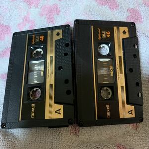 中古カセットテープmaxell ハイポジションXLⅡ2本