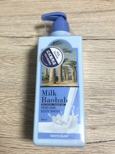 新品未開封　Milk Baobab パフュームボディウォッシュ　ミルクバオバブ ホワイトムスク ジョングク愛用 ボディソープ