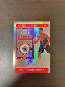 【即決】2019-20 Panini Contenders Optic 八村 塁 直筆サインカード 直書き ルーキー Rookie Rui Hachimura Lakers Wizards