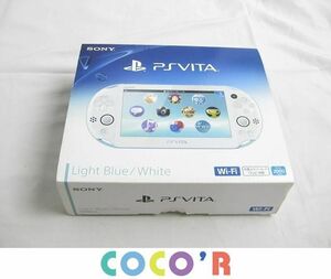【同梱可】中古品 ゲーム PS Vita 本体 PCH-2000 ZA14 Light blue/White SONY