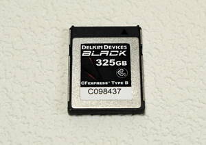  最終値下げ　デルキンデバイセズ　Delkin BLACK CFexpress Type-B 325GB　DCFXBBLK325