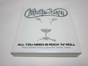 WHITE LION ホワイトライオン　5CD　BOX　THE　COMPLETE　ALBUMS　1985-1991　All You Need Is Rock n Roll