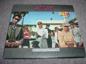 【名盤格安】AC/DC / Dirty Deeds Done Dirt Cheap 76年2nd 邦題「悪事と地獄」リマスター！