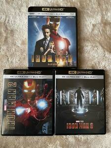 【4K UHD/Blu-ray】アイアンマン 3作品セット マーベル