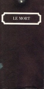 「死者」（1967年）●ジョルジュ・バタイユ 著 ●エディション番号付き6100部の限定本 ●J・J・ポーヴェール書店版 ●函付