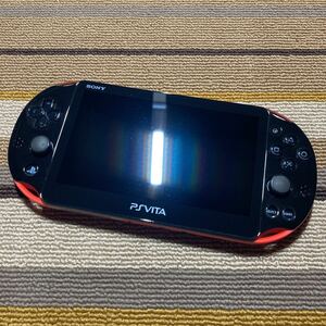 PS Vita PCH-2000 レッドブラック 本体のみ