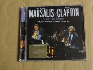 CD+DVD(約90分) WYNTON MARSALIS / ERIC CLAPTON Live 送料無料 play the blues 輸入盤 2枚組 taj maha/JAZZl