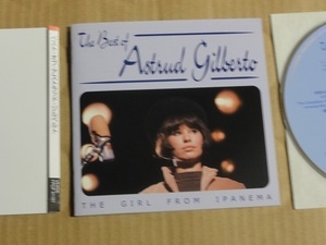 CD アストラッド・ジルベルト イパネマの娘 送料無料 国内盤 ベスト 20曲収録 ASTRUD GILBERTO ジャズ ボサノバ