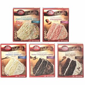 アメリカン ケーキミックス　超しっとり系スーパーモイスト ５種類のケーキが簡単に作れる！