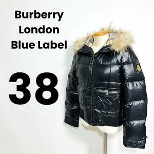 Burberry London Blue Label ダウンジャケット　38