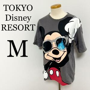 TOKYO Disney RESORT ミッキーマウス　Tシャツ　古着　Mサイズ