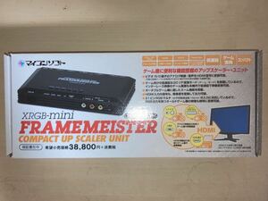 マイコンソフト フレームマイスター FRAMEMEISTER XRGB-mini 新品 