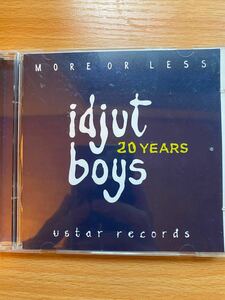 MIX-CD 2枚組 IDJUT BOYS - MORE OR LESS - 20 YEARS EDITION 限定300枚 DJ Harvey ハウス soulwax Moodymann dj muro 送料無料 匿名配送
