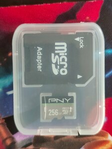 PNY マイクロSD カード micro SD card 256GB メモリーカード
