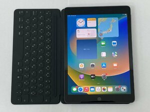 新品同等品　iPad 第9世代 64GB Wi-Fiモデル スペースグレー バッテリー100％ 充電回数3回　Smart Keyboard付き　管理番号：3-9【安心保証
