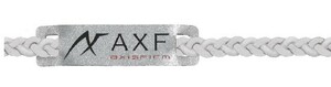 アクセフ　AXF　ネックレス　リフレクター　オールホワイト