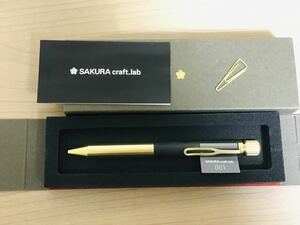 【新品】SAKURA craft_lab サクラクラフトラボ 001 ゲルインキ ボールペン ブラック LGB5005#49 クラフトラボ craft labo サクラクレパス