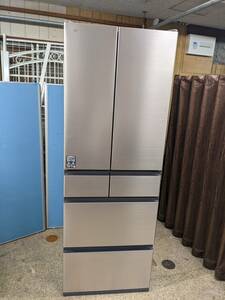2022年製 日立 ノンフロン冷凍冷蔵庫 540L R-HW54S まるごとチルド 新鮮スリープ野菜室 観音開きドア OS
