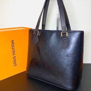 1円〜【美品】ルイヴィトン LOUIS VUITTON ヴェルニ ヒューストン モノグラム トートバッグ ショルダーバッグ メンズ/レディース