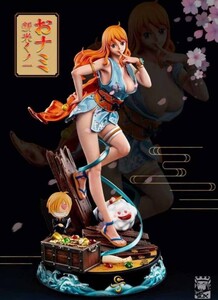 1円スタート ワンピース ONE PIECE ナミ NAMI 約43㌢ キャストオフ セクシー 完成品 塗装済み 希少 レア 激安 即日発送