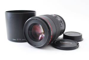 Canon キヤノン EF 100mm F2.8 L Macro マクロ IS USM 単焦点 レンズ 2497