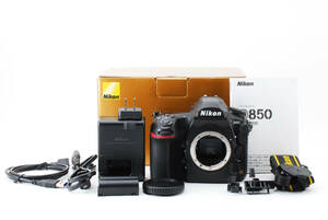 ショット数 50520回 元箱 取扱説明書 Nikon ニコン D850 Body ボディ デジタル一眼レフカメラ (2564)