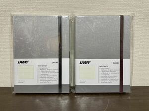 2冊セット　LAMY ラミー ノートブック　ペーパー ハードカバー A6