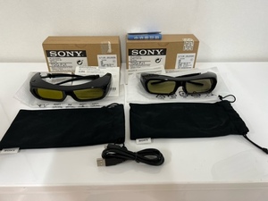 SONY TDG-PJ1 プロジェクター用3Dメガネ 2個セット