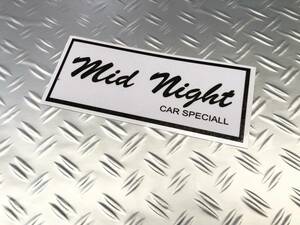 湾岸ミッドナイト MidNight CAR SPECIALL 風 ステッカー フェアレディZ R32 スカイライン 旧車 skyline GT-R JDM wangan midnight sticker