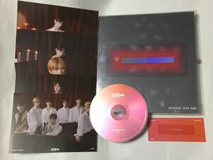 送料込み　ENHYPEN　CD　ポストカード5枚　ファーストミニアルバム　☆BORDER : DAY ONE☆　6曲　DUSKバージョン　K-POP