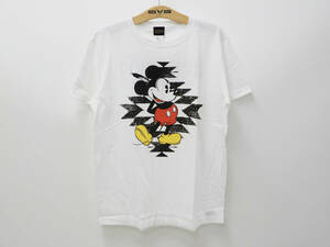 ジェロニモ ミッキーマウス Mickey Mouse Tシャツ G1621010 geronimo 半袖tee 白 (XL) 多少汚れ 50%オフ (半額) 送料無料 即決価格 新品