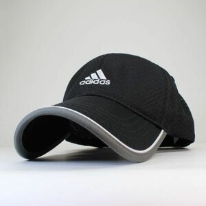 大きいサイズ adidas アディダス　LITE メッシュキャップ ブラック 野球帽　帽子　メンズ　レディース ランニング ジョギング キャップ
