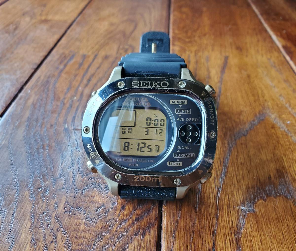 独特の素材 www 完動品 SEIKO M725-5A00 スキューバマスター