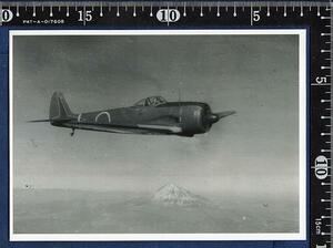 飛行機写真(複製)　1枚　飛行第54戦隊の1式戦闘機「隼」　戦前陸軍航空隊
